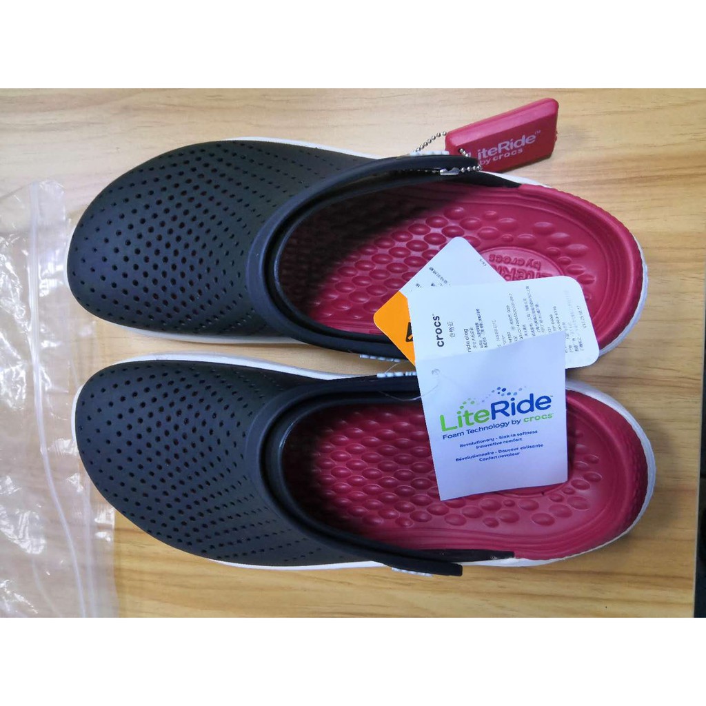 crocs literide slippers