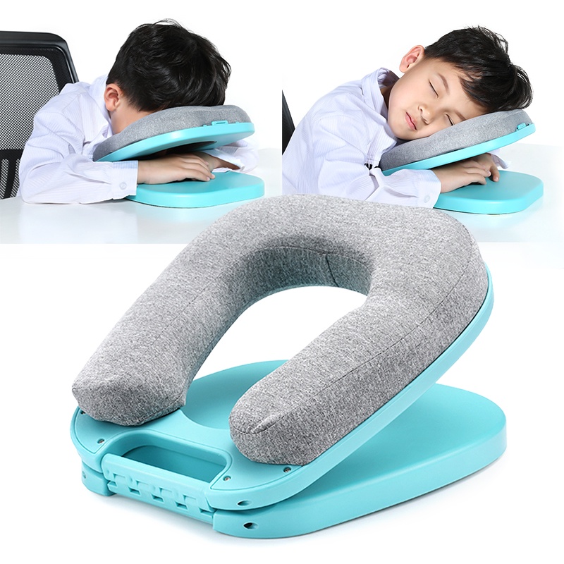 Foldable Nap Pillow Ergonomic School Desk Student Lunch Break Pillows
