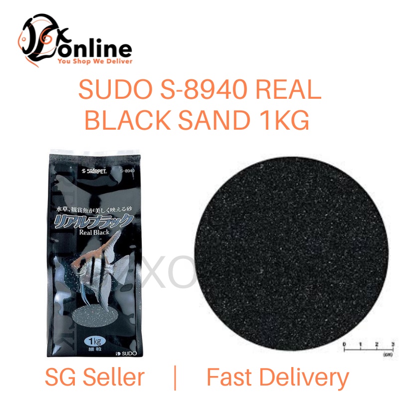 Sudo S 40 Real Black Sand 1kg Shopee Singapore