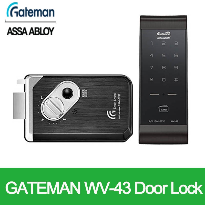 Gateman Wv 43 Wv43 Digital Door Lock Smart Door Lock Shopee Singapore