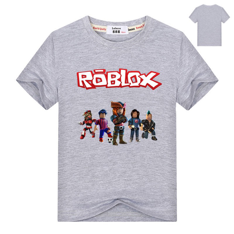 Boys Roblox Logo T Shirt Teenager Cartoon Game Tee Shirt Children Summer T Shirts Youth Cotton Tops Tee 3 14years Shopee Singapore - boys roblox logo t shirt video game kids youth tee t shirt