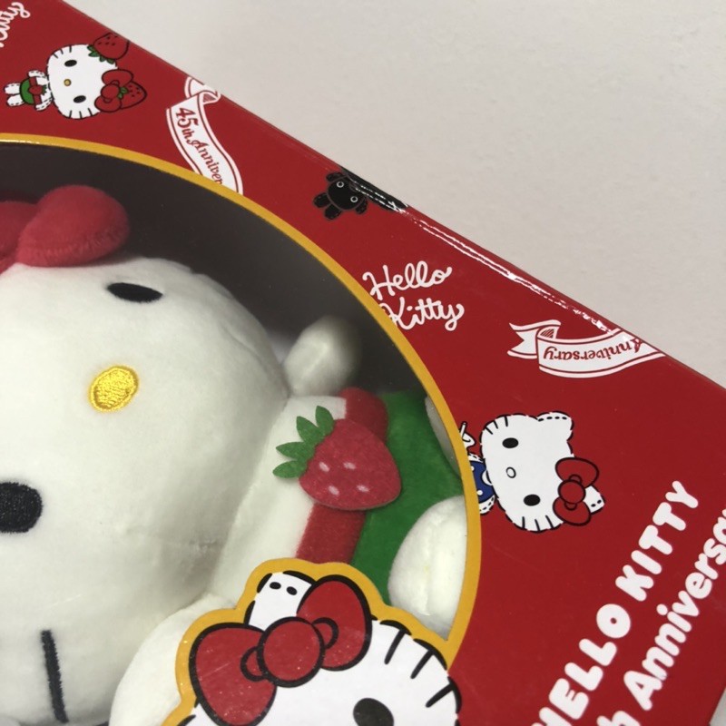 hello kitty strawberry plush