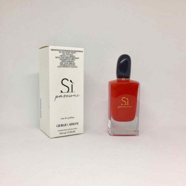 armani si passione 100 ml tester