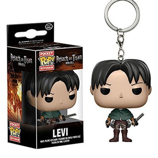 Funko Pop 2 Attack On Titan Scout Regiment Levi Ackerman Keychain Action Figure Keyring Toys Model Dolls Shopee Singapore - attack on titan levi pikachu roblox