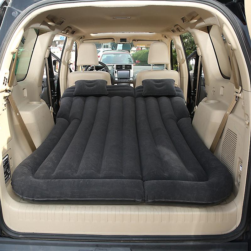 Car SUV car inflatable mattress rear row car travel sleeping pad