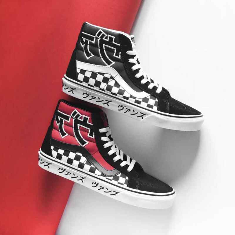 vans japanese type red