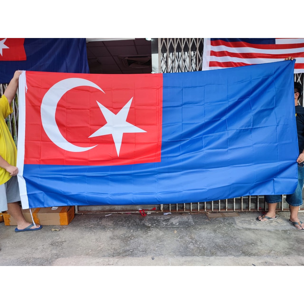 5x10kaki Bendera Johor Flag 5x10ft 2 Side Printing Ready Stock Shopee Singapore