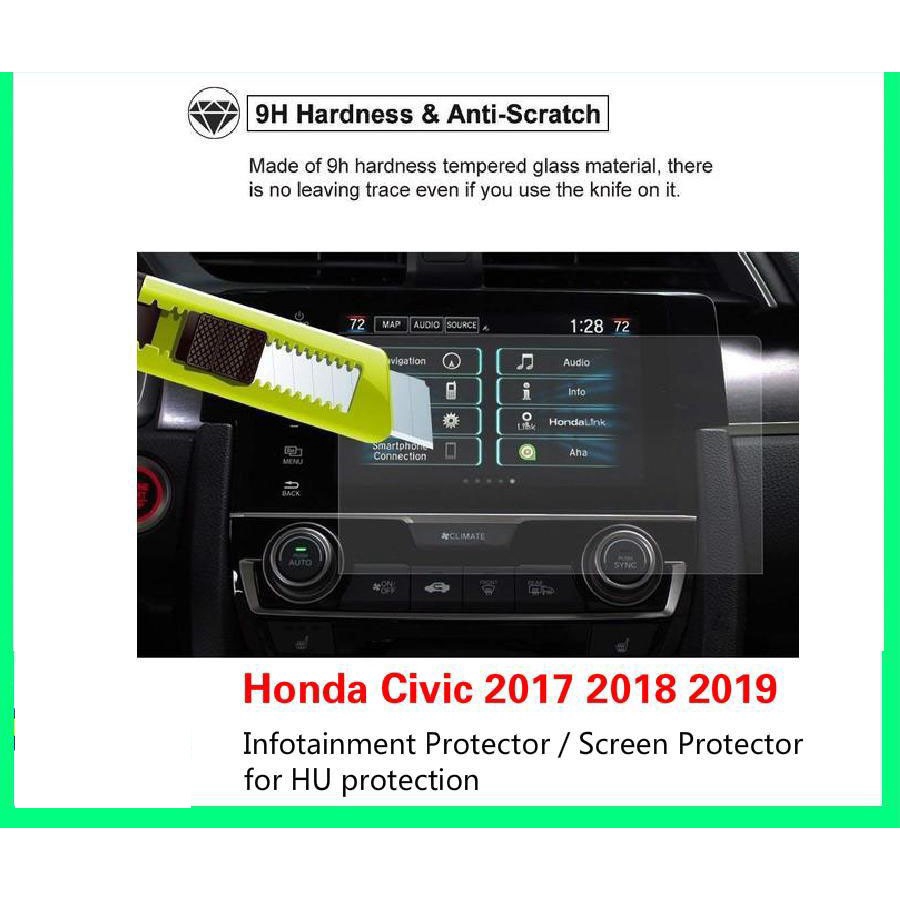 2018 honda civic screen protector