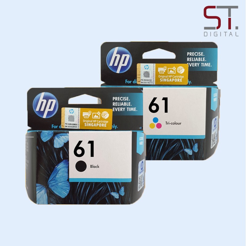 HP 61 61XL Black TriColor Ink Cartridges Deskjet / Envy Printers hp61xl hp 61xl 61 HP61