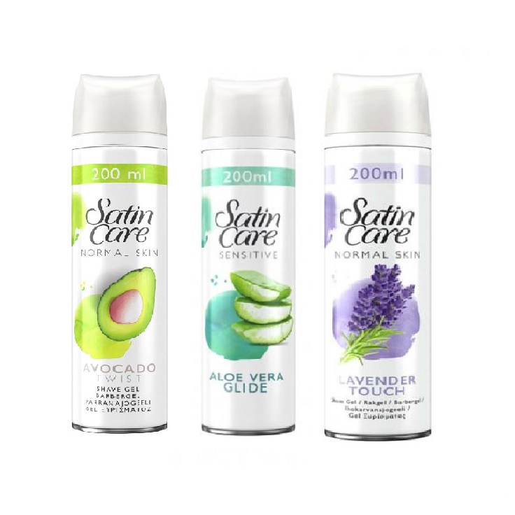 Gillette Venus Satin Care Shave Gel 200 ml Normal/Sensitive Skin