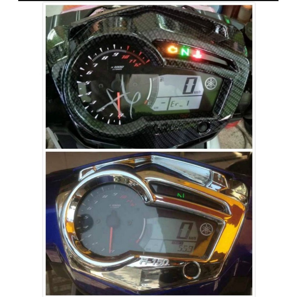 Shop Malaysia Cover Meter Y15 V1 Yamaha Y15 V1 Cover Meter Y15zr Carbon Red Black Shopee Singapore