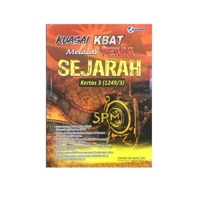 Ready Stock Paper Hisamas History 3 Spm Brushai Kbat Theme Shopee Singapore