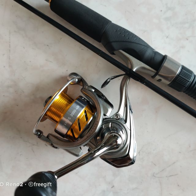 daiwa revros spinning combo