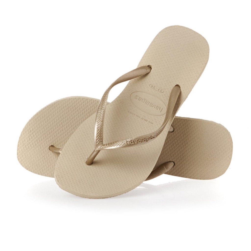 havaianas light gold