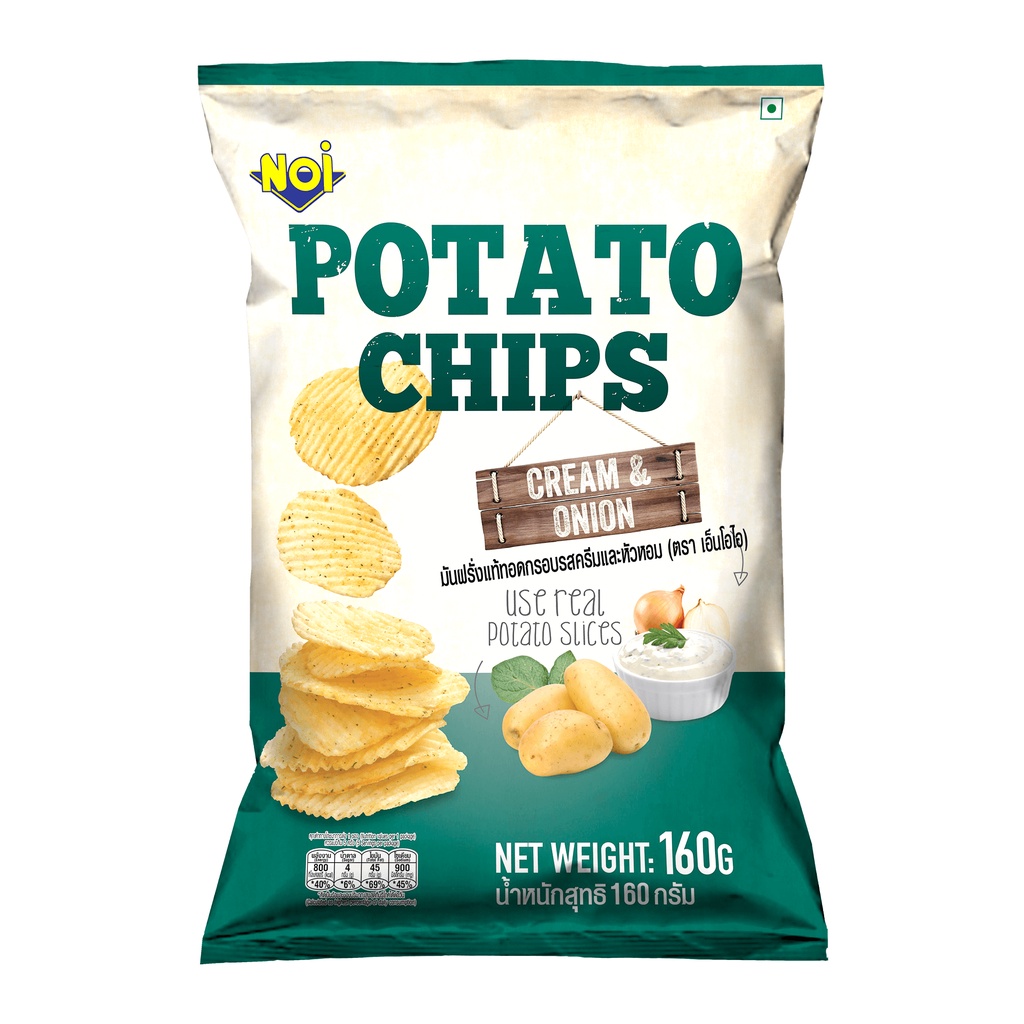 (Add-on Purchase) Tong Garden NOi Potato Chips Cream & Onion 160g ...