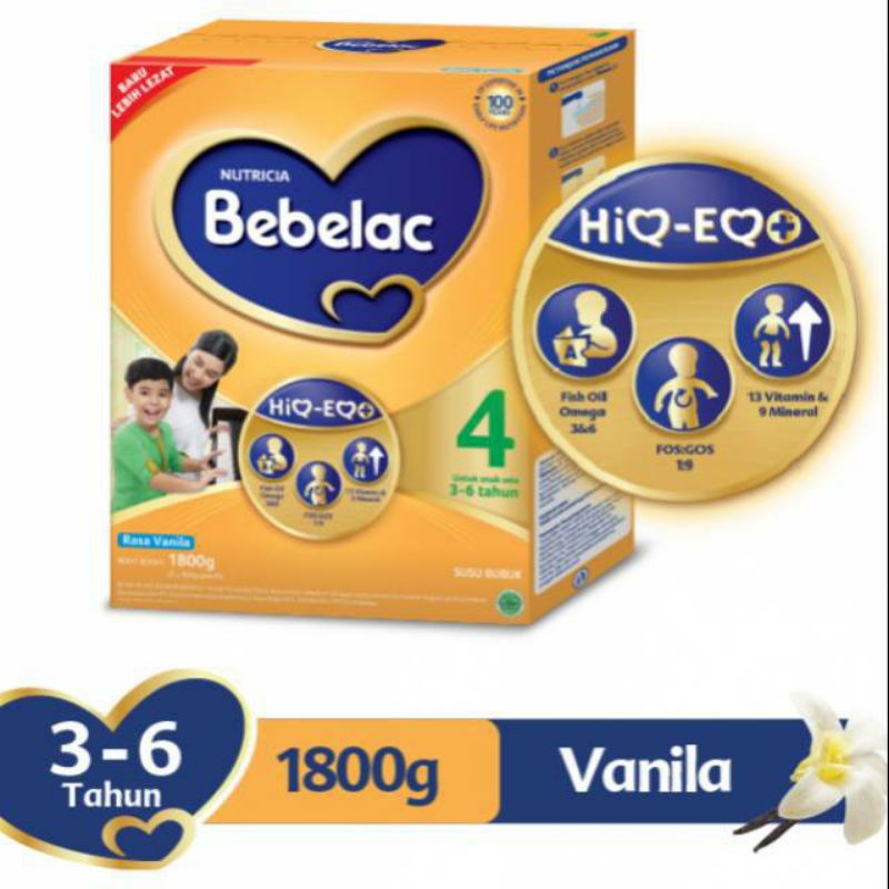 Bebelac 4 Vanilla Honey 1800 Gr 1800 Grams Shopee Singapore