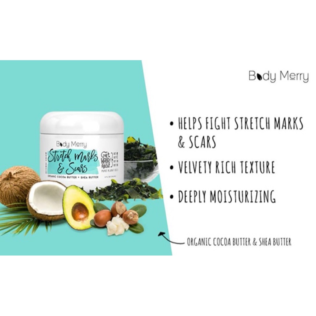 body merry stretch marks & scars cream