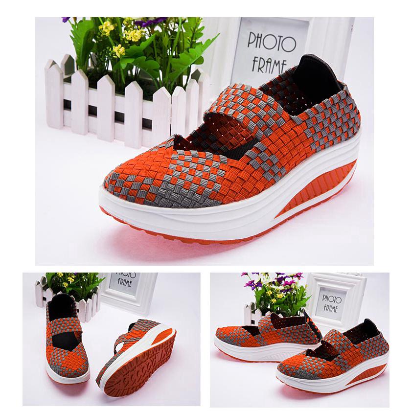 Thick Soles Women Toning Shoes Body Shaping Wedge Platform