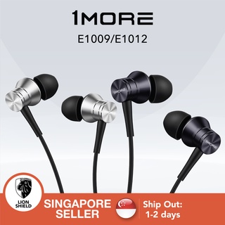 [SG] Original 1MORE E1009 Piston Fit / E1012 Wired In-Ear Earphone/Earpiece with Mic