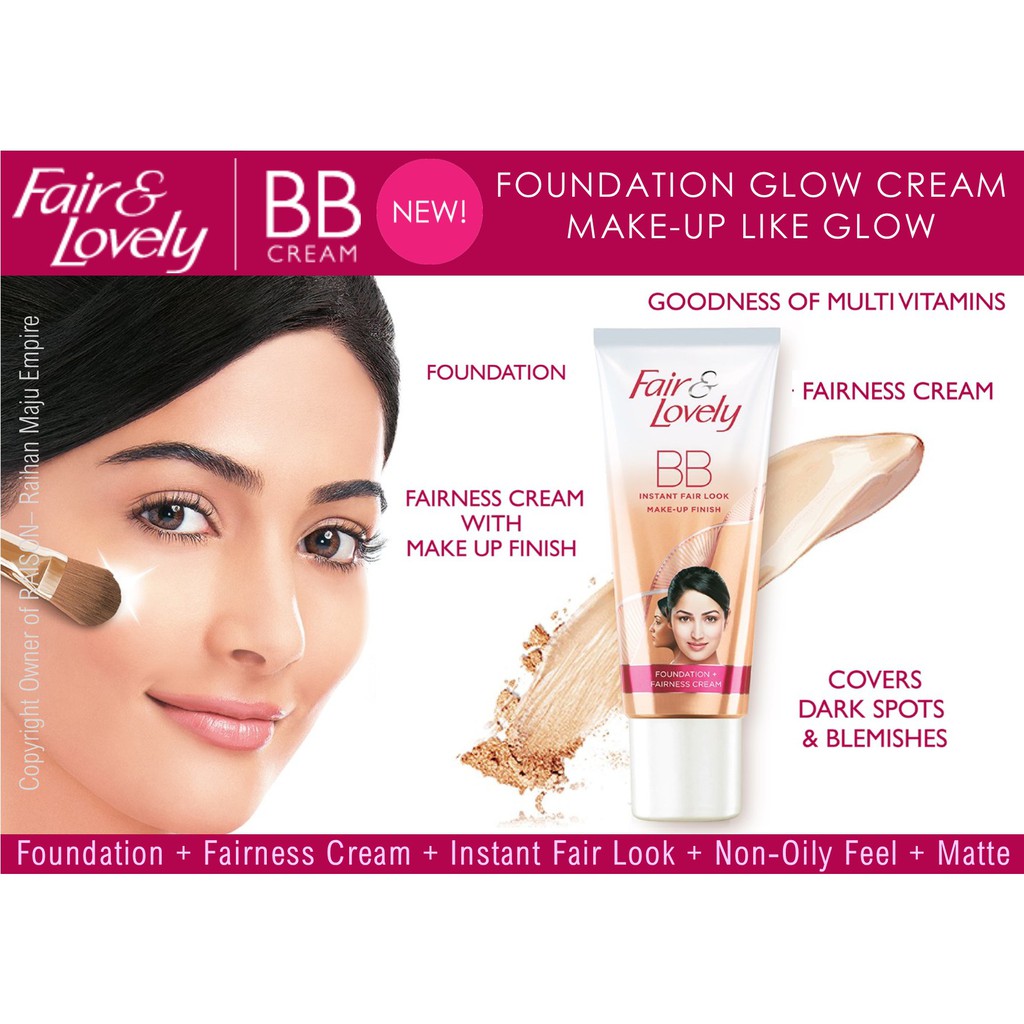 fair and glow cream