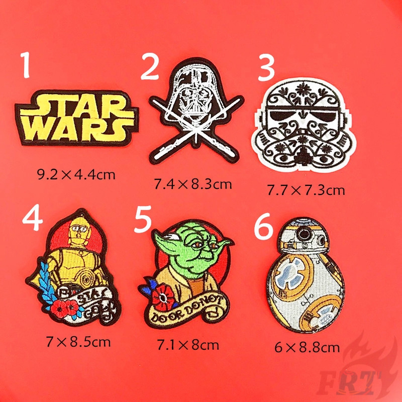 Movie - Star Wars Patch 1Pc Diy Sew On Iron On Badges Patches Apparel ...