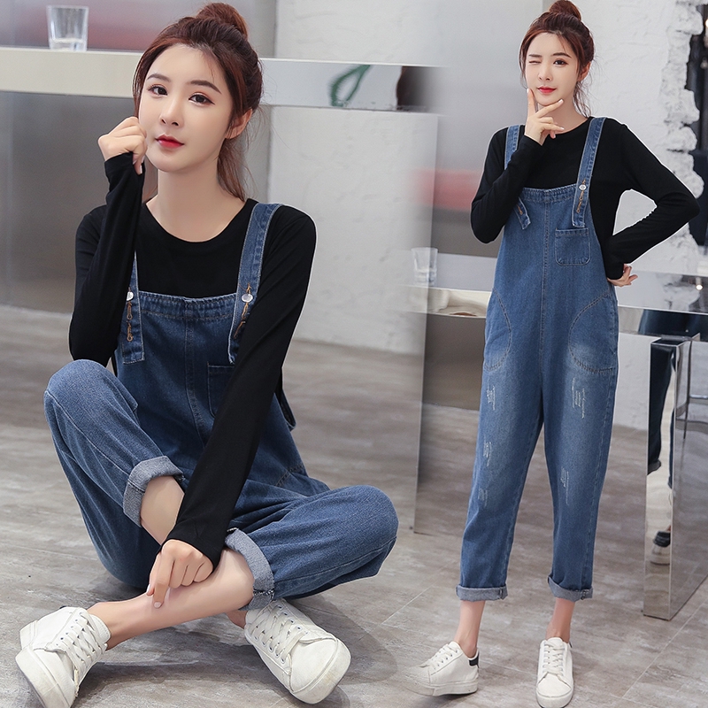 long sleeve maternity jumpsuit