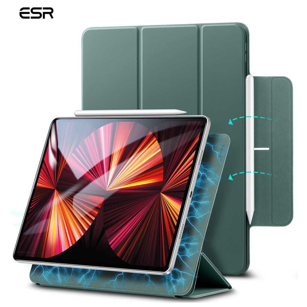 ESR Rebound Magnetic Smart Case for iPad Pro 11 /12.9(2021 ...