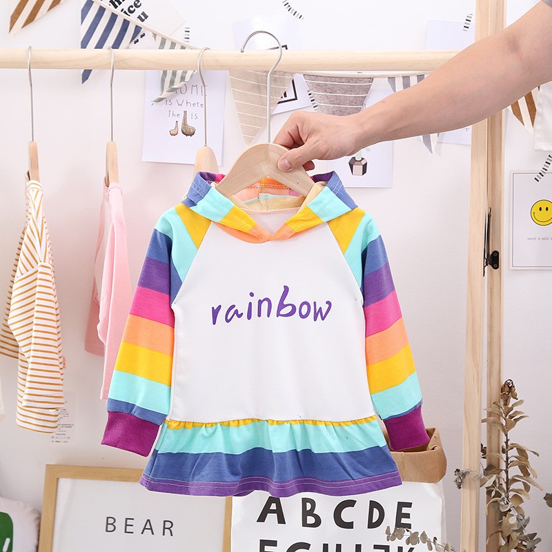 kids rainbow sweatshirt