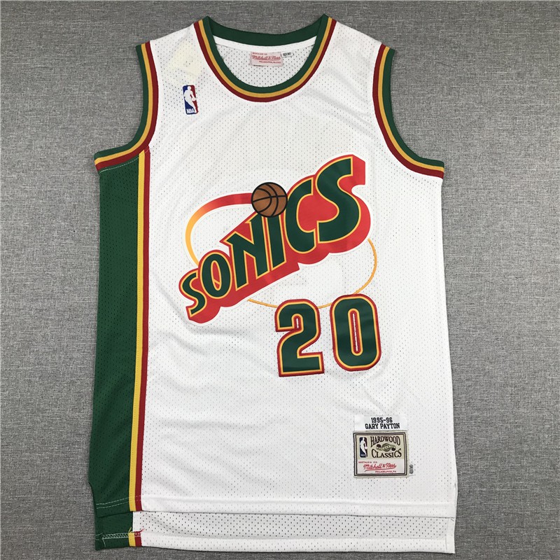 gary payton sonics jersey
