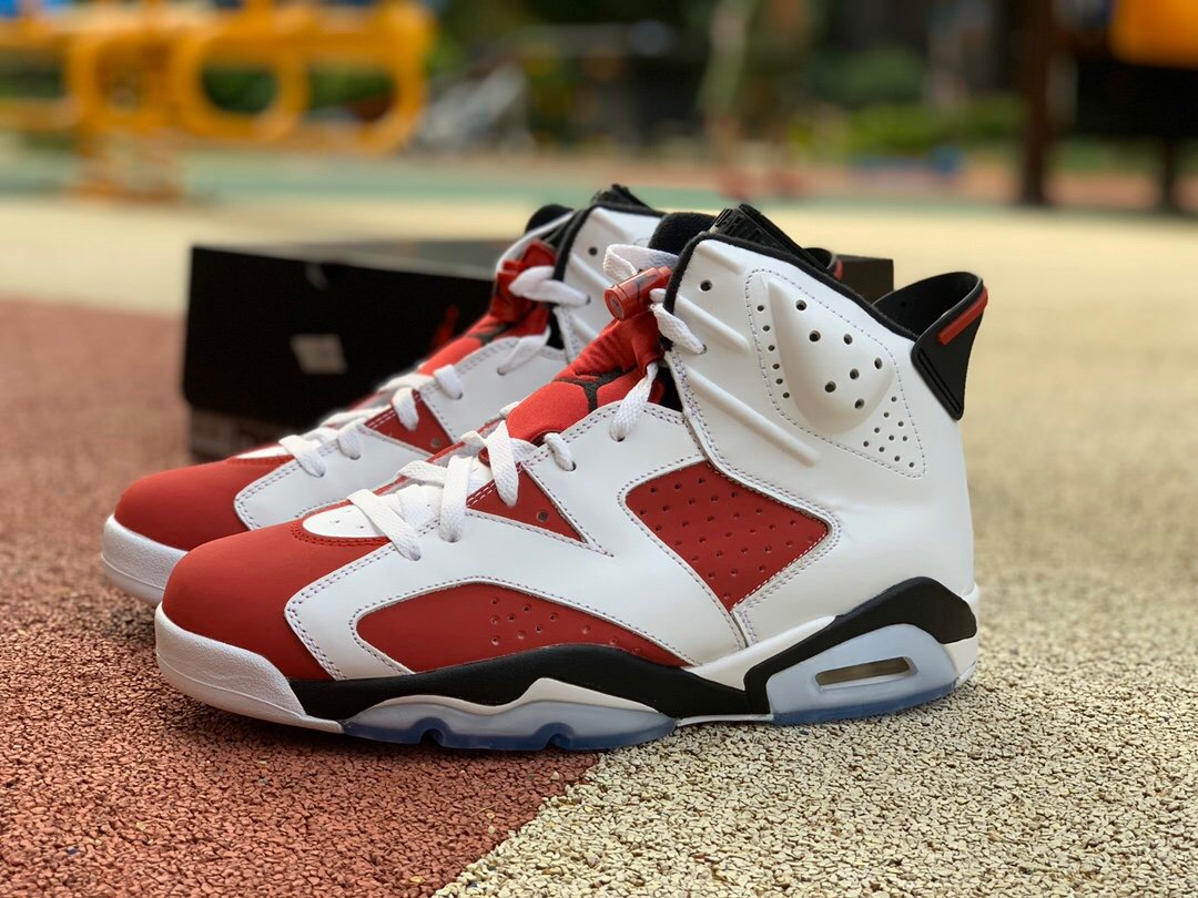 air jordan 6 retro white red