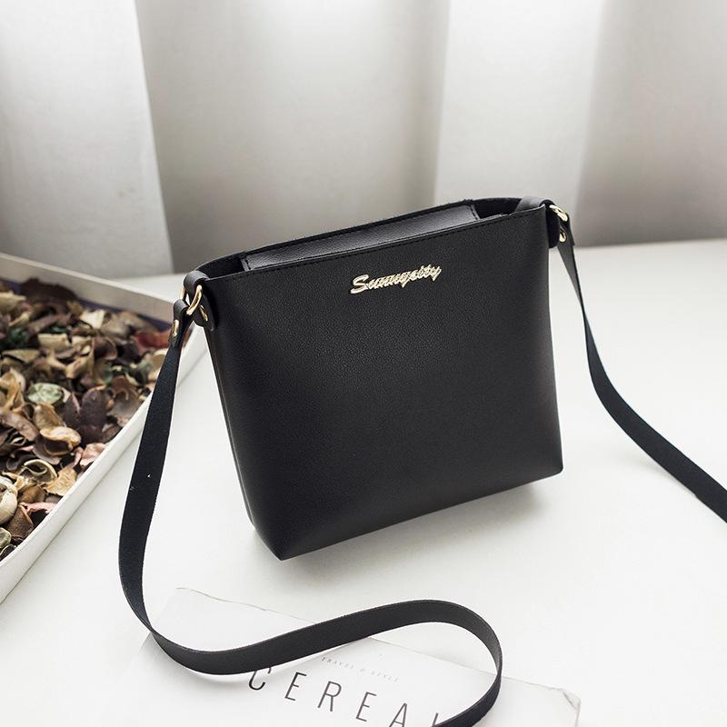 Brand New Autumn Fashion Women's Sling Bag Korean Pure Color Shoulder