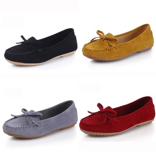 Image of Size35-40 READY STOCK Lady Round Moccasins Flat Shoes GCGCTOP