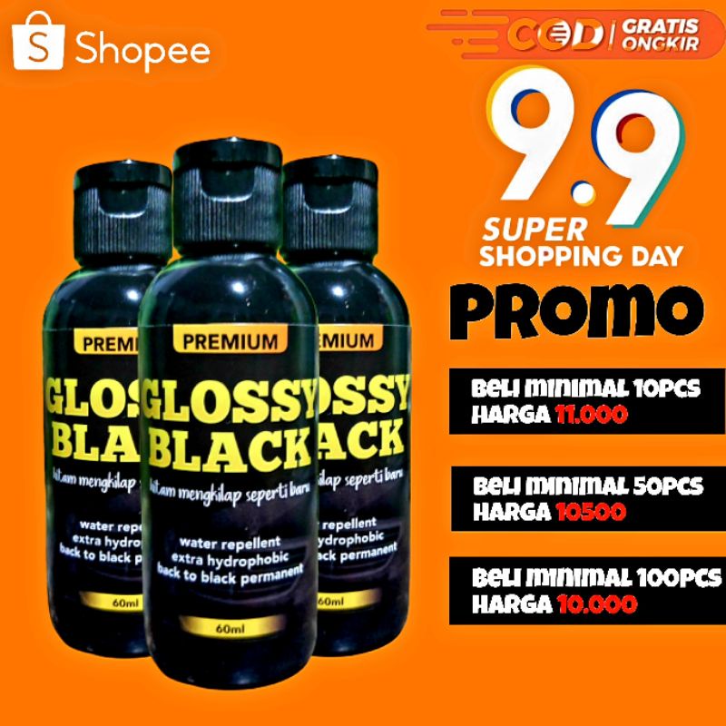 Wholesale Glossy Black Premium 60ml [Motorcycle Blackener/ Car, Trim Restorer, Dasboard, Body