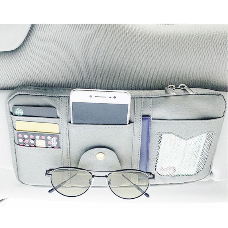 sun visor registration holder