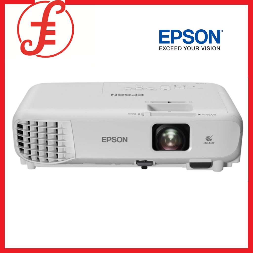 EPSON EBX06 XGA projector 3,600 lumens 1024 x 768, 43 (06 EBX06