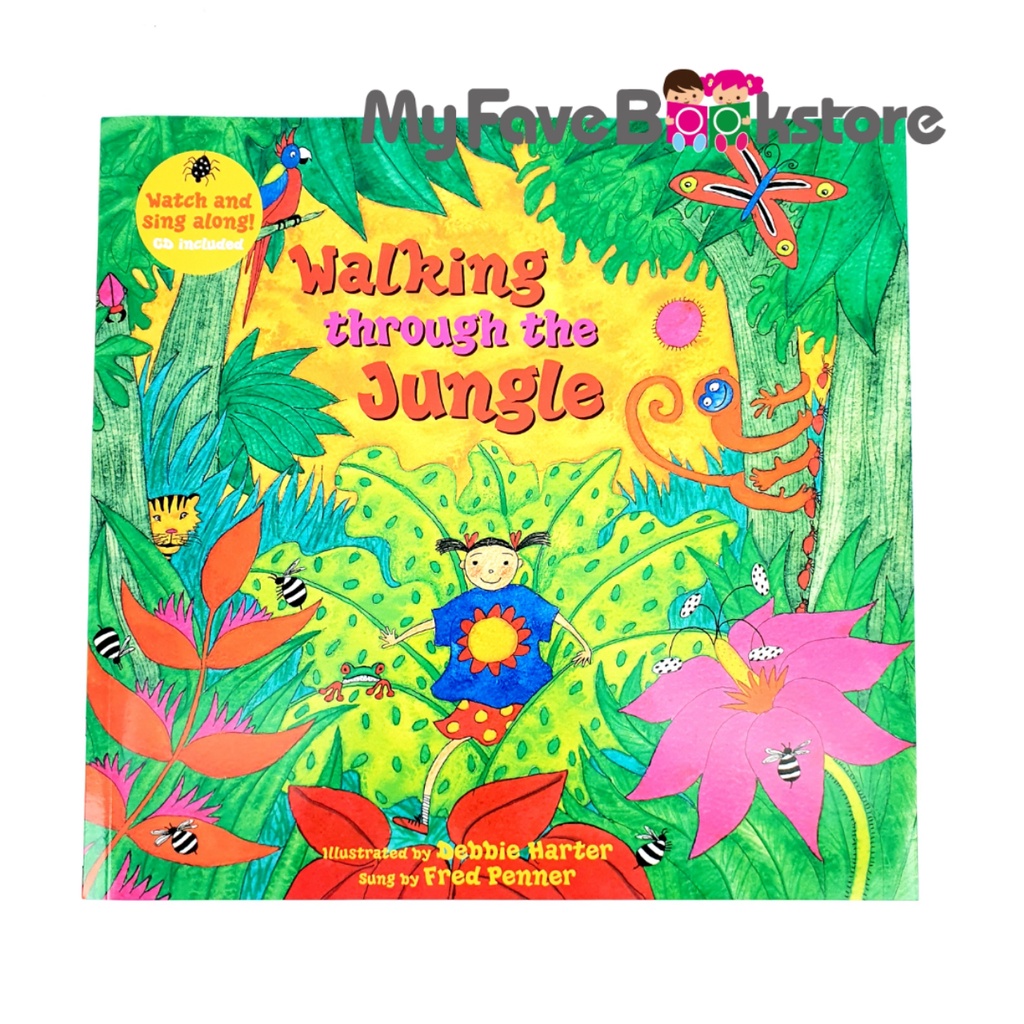 [SG Stock] Barefoot Sing-along Book: Walking Through The Jungle By ...