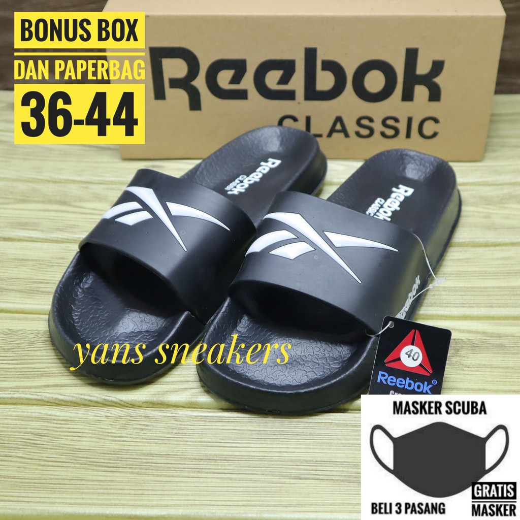 reebok slides womens