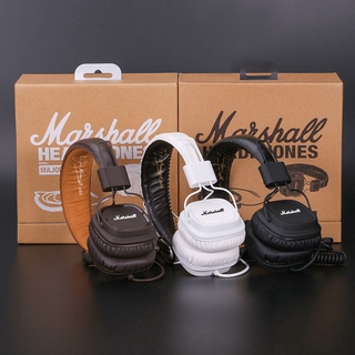 Marshall Major 1 Headphones Noise Cancelling Deep Bass Stereo Remote