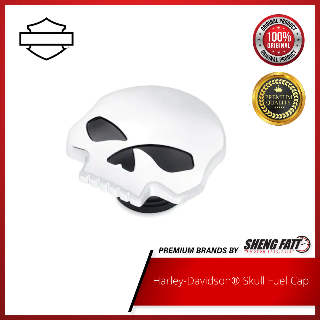 skull fuel cap harley