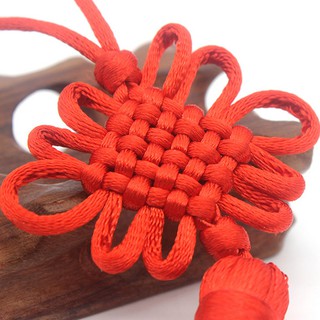 5pcs/10pcs Handmade Red Chinese Knots Soft Tassels Hanging Festival ...