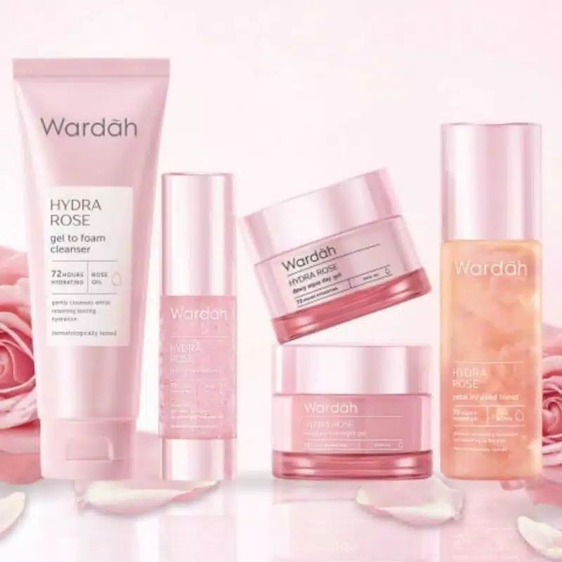 wardah hydra rose moisturizer