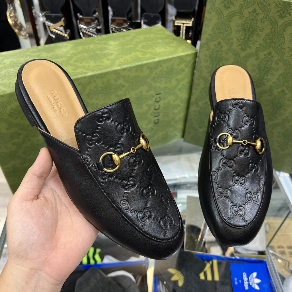 Mens Half Shoes Leather Slide, Men Half Shoes Slippers