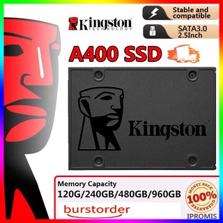 Kingston Digital A400 SSD 2.5 Inch SATA 120GB/240GB/480GB Internal Solid State Drive