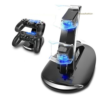 WX_Fast Charger Dock Dual USB Charging Stand for Sony PlayStation PS4 Controller
