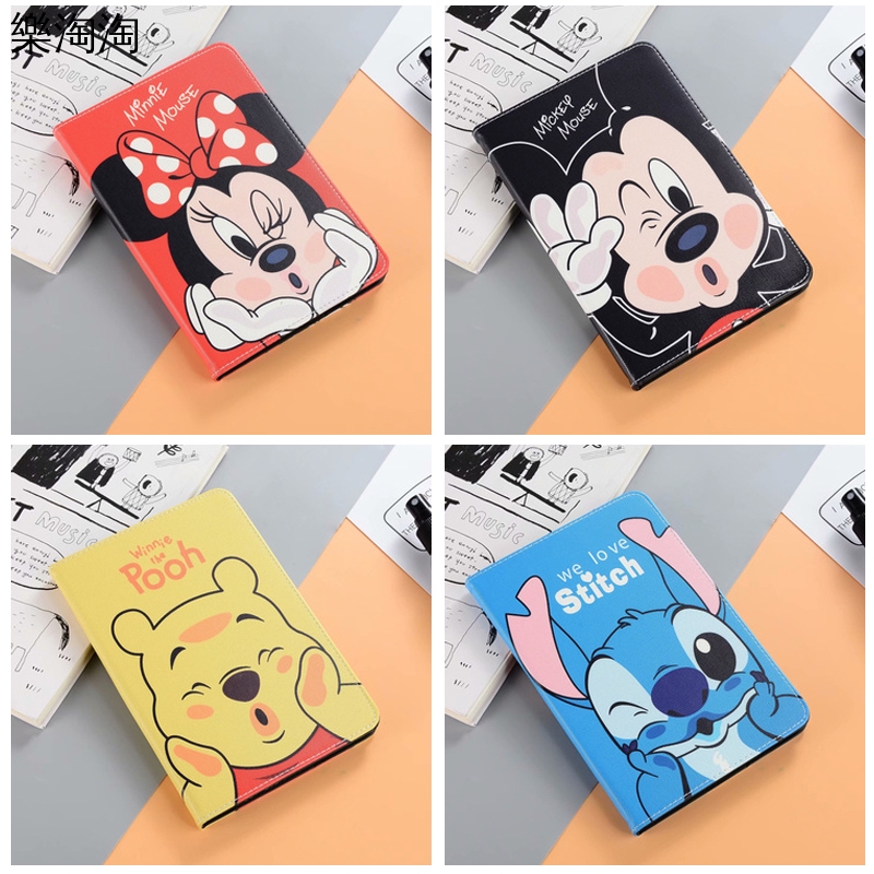 Disney Mickey Minnie 21 Ipad 10 2 Case Air3 Cartoon Leather Case Shopee Singapore