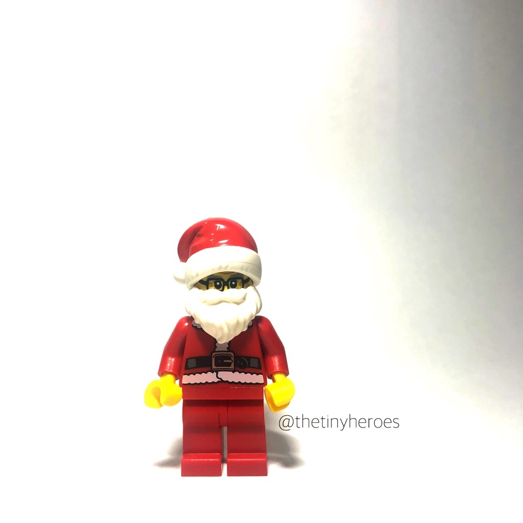 lego santa claus minifigure