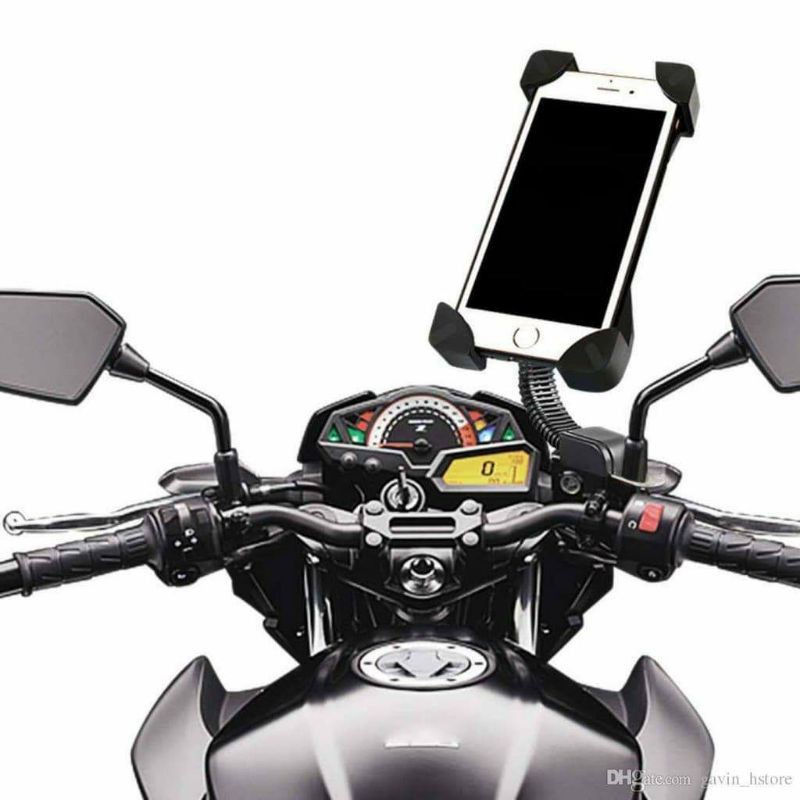 motorcycle windshield phone mount