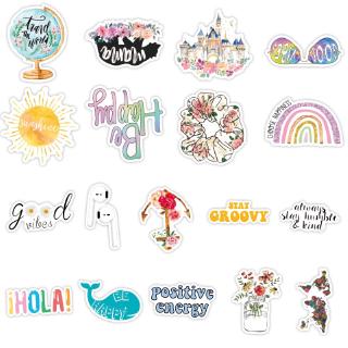 50pcs aesthetics stickers waterproof vinyl decals