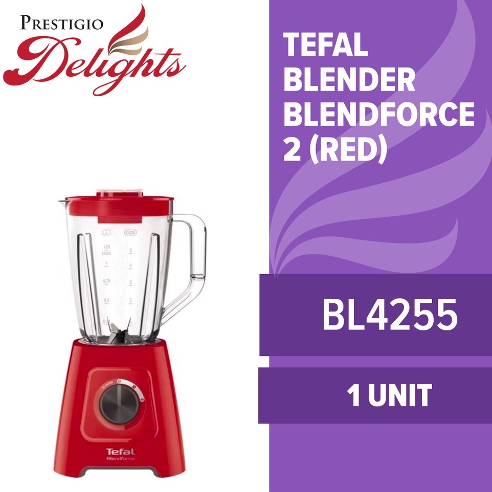 Tefal Blender Blendforce 2 (Red) BL4255 Shopee Singapore