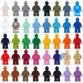 Solid color best sale lego minifigures